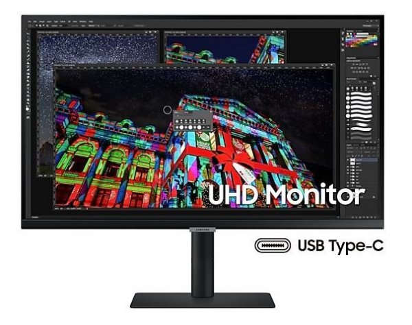 Monitor 27 cali ViewFinity S80UA IPS 3840x2160 UHD 16:9 1xHDMI 1xDP 1xUSB-C 90W 3xUSB 3.0 LAN 5ms PinP/PbyP 60Hz HAS+PIV głośnik