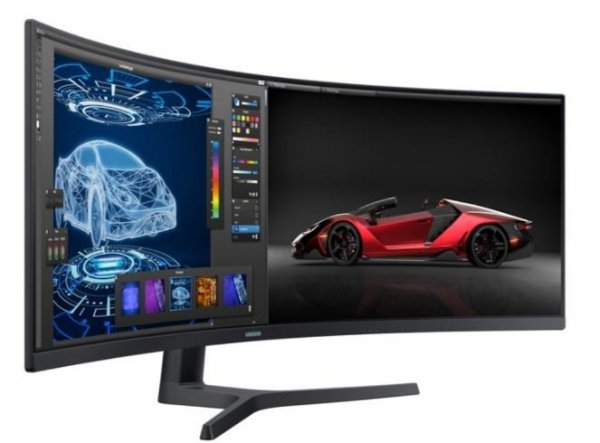 Monitor 49 cali LS49A950UIPXEN VA 5120x1440 DQHD 32:9 2xHDMI 1xUSB-C (90W) 1xDP 3xUSB 3.0 LAN (RJ45) 4ms HAS głośniki zakrzywion