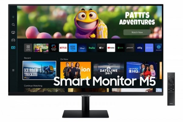 Monitor 27 cali LS27CM500EUXDU VA 1920x1080 FHD 16:9 2xHDMI 4ms(GTG) WiFi/BT głośniki płaski SMART 2 lata d2d