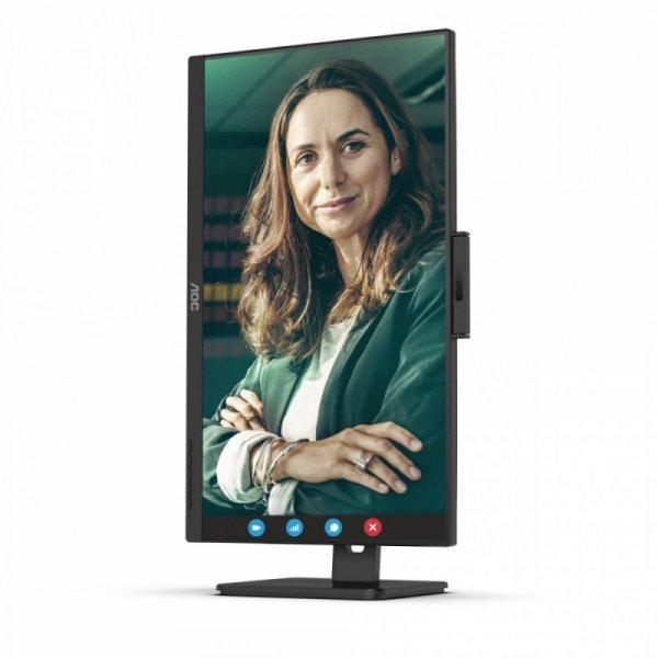 Monitor 24P3CW 23.8 cali IPS HDMI DP USB-C Pivot Kamera