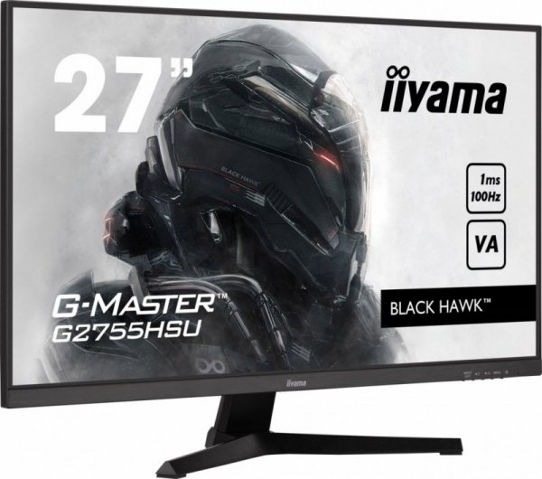 Monitor 27 cali G2755HSU-B1 VA,FHD,100Hz,1ms,HDMI,DP,2xUSB,2x2W