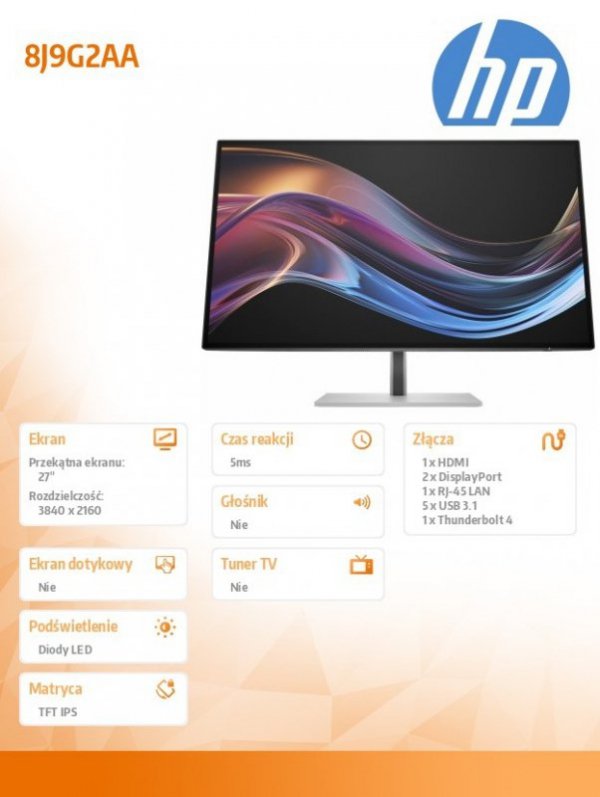 Monitor S7 Pro 727pk 4K TB4  8J9G2AA