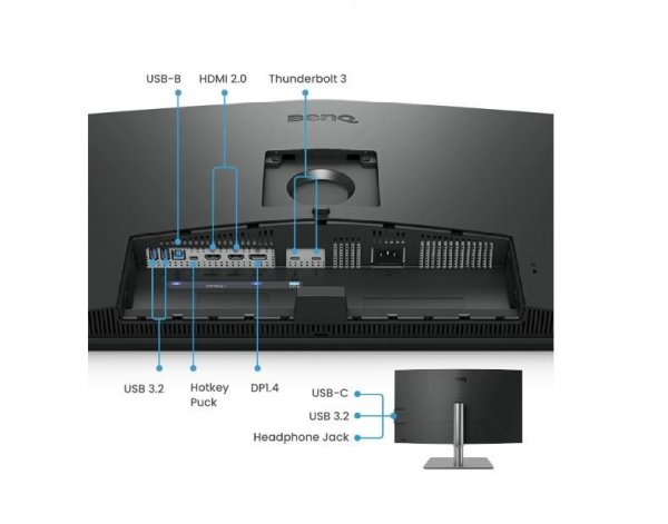 Monitor 31.5 cala PD3225U  LED 5ms/2K/2000:1/HDMI/Czarny