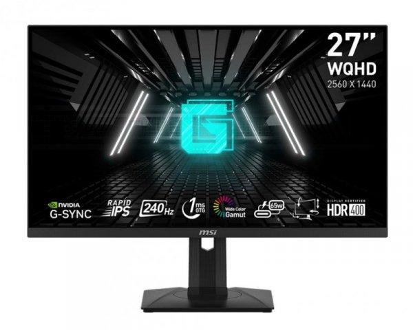 Monitor G274QPX        27 cali/LED/QHD/Flat/240Hz/Czarny