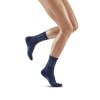 CEP damskie skarpety uciskowe w paski  PINSTRIPE MID CUT