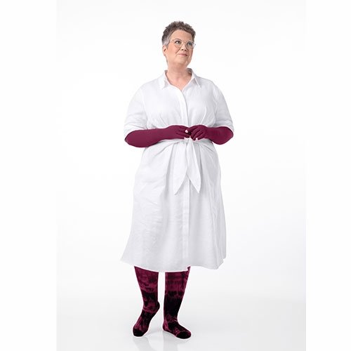 JUZO INSPIRATION Pończochy samonośne uciskowe I stopnia kompresji  (18-21mmHg) BATIK Collection