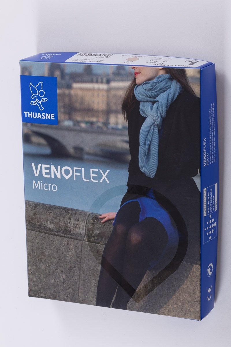 THUASNE Rajstopy przeciwżylakowe II klasy ucisku (23-32 mmHg) Venoflex MICRO