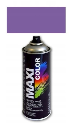 Fioletowy lakier farba spray maxi RAL 4005 emalia uniwersalna 400 ml 