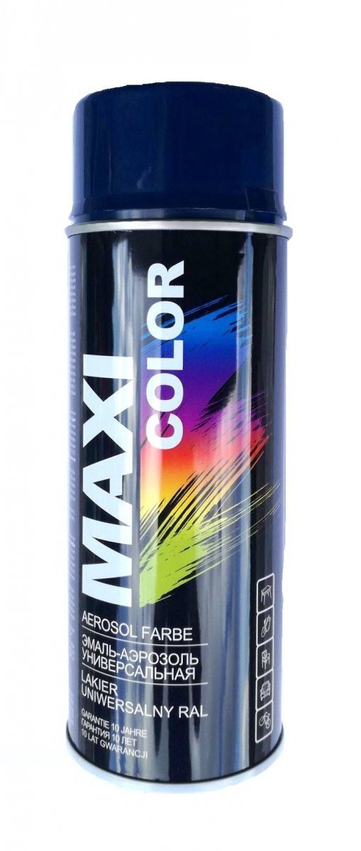 Maxi szfirowy niebieski lakier farba spray RAL 5003 emalia uniwersalna 400 ml