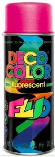 Lakier farba fluorescencyjny fluo spray różowy 400 ml 