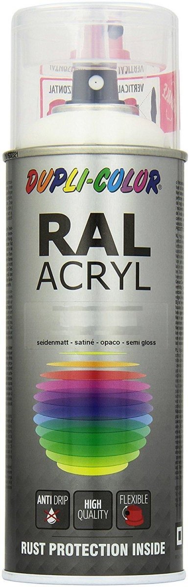 MOTIP lakier czarny głęboki farba mat 400 ml akrylowy acryl szybkoschnący RAL 9005 
