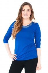 Bluzka, rękaw 3/4, Kreator Studio Mody, rozm. 44