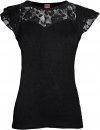 Gothic Elegance - Lace Sleeve Top - Spiral