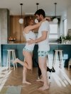 Panda - Mens Fitted Trunks - Good Mood