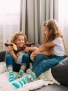 Dogs & Stripes - Junior Socks - Good Mood