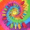 Popsicle Spiral - Liquid Blue