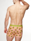 Funny Avocado - Mens Fitted Trunks - Good Mood