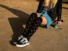 Flowers & Hearts - Knee Socks Good Mood