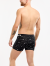 Plane Route - Mens Fitted Trunks - Good Mood