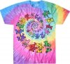 Gratefull Dead Spiral Bears - Liquid Blue