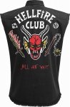 Hell Fire Club - Sleeveless Denim Spiral