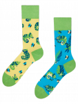 Chameleon and Flies - Socks Good Mood