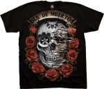 Dia De Muertos Skull - Liquid Blue