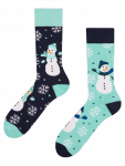 Joyful Snowman- Winter Socks - Good Mood