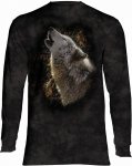 Song of Autumn Wolf - Long Sleeve The Mountain