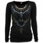 Raven Skull - Baggy Top Spiral – Ladies