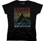 Pink Floyd Dark Side Tracks - Dámské Liquid Blue