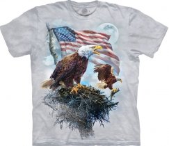 American Eagle Flag Patriotic - The Mountain