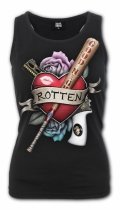 Harley Quinn Rotten - Razor Top Spiral – Ladies