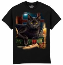 Tričko Black Cat By Candlelight - TCH