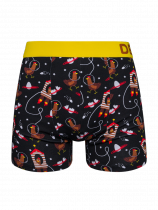 Hen Astronaut - Mens Fitted Trunks - Good Mood