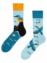 Kingfisher Bird  - Bamboo Socks Good Mood