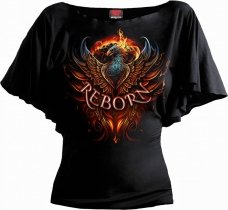 Ashes Reborn - Ladies Bat Top Spiral