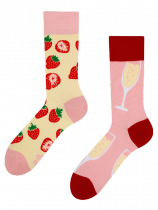 Champagne & Strawberry - Socks Good Mood