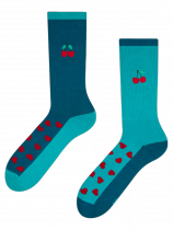 Cherry and Hearts - Socks Sport - Good Mood