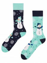 Joyful Snowman- Winter Socks - Good Mood