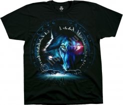 Wolf Stare - Liquid Blue