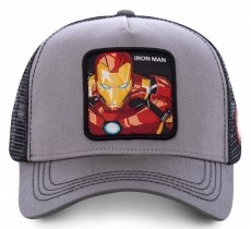 Iron Man Gray Marvel - Czapka z daszkiem Capslab