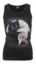 Yin Yang Cats - Razor Top Spiral - Damska