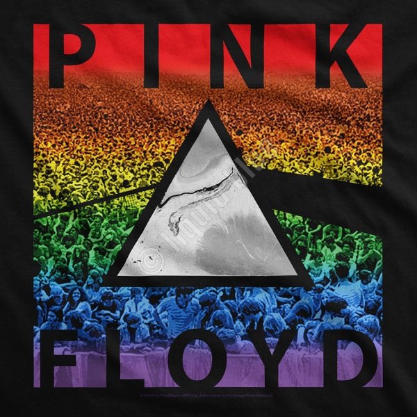 Pink Floyd Rainbow Prism - Liquid Blue