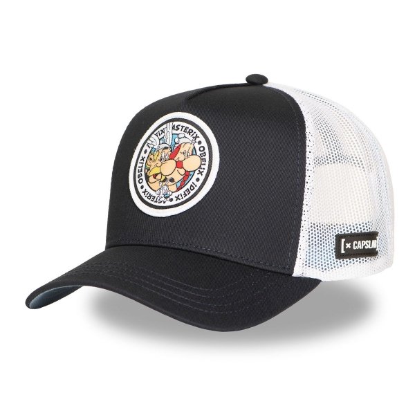 Asterix Obelix Trucker BW - Kšiltovka Capslab