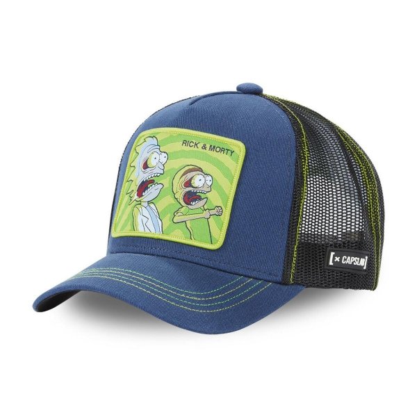 Rick and Morty Street Blue - Kšiltovka Capslab