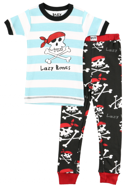 Pirates Blue - dětská pyžama LazyOne