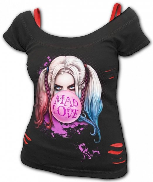 Harley Quinn Mad Love - 2in1 Ladies Spiral