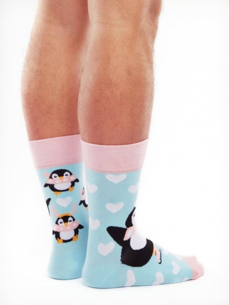 Skating Penguin - Socks Good Mood