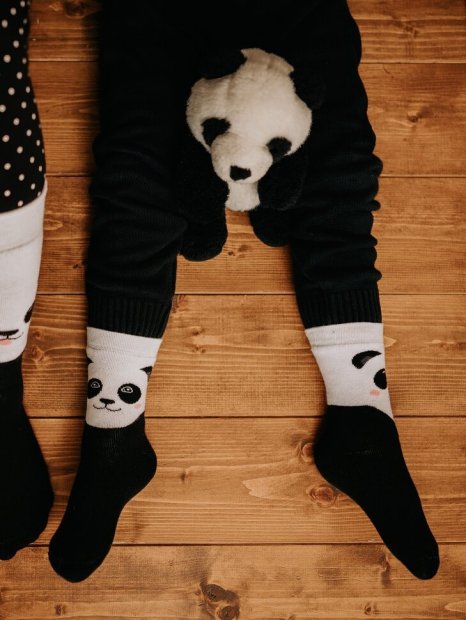 Happy Panda - Junior Winter Socks - Good Mood
